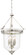 Audrey's Point Four Light Pendant (Convertible To Semi-Flush) in Polished Nickel (7|3298-613)