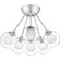 Spellbound Six Light Semi Flush Mount in Polished Chrome (10|PCSB1716C)