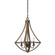 Shire Four Light Pendant in Rustic Black (10|SHR2818RK)