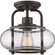 Trilogy One Light Semi Flush Mount in Old Bronze (10|TRG1710OZ)