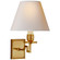 Dean One Light Wall Sconce in Natural Brass (268|AH 2000NB-NP)