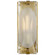 Castle Peak One Light Bath Sconce in Soft Brass (268|KS 2060SB-CG) Castle Peak One Light Bath Sconce in Soft Brass (268|KS 2060SB-CG)