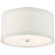 Walker Two Light Flush Mount in Burnished Silver Leaf (268|KS 4070BSL-L)