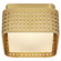 Precision LED Flush Mount in Antique-Burnished Brass (268|KW 4055AB-CDG)