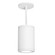 Tube Arch LED Pendant in White (34|DS-PD08-N35-WT)
