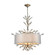Asbury Four Light Chandelier in Aged Silver (45|16282/4)