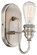 Uptown Edison One Light Bath in Plated Pewter (7|3451-84B)