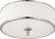 Candice Three Light Flush Mount in Brushed Nickel (72|60-4741)