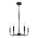 Abner Five Light Chandelier in Matte Black (10|ABR5018MBK)