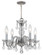 Traditional Crystal Four Light Mini Chandelier in Polished Chrome (60|1064-CH-CL-I)