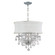 Brentwood Six Light Mini Chandelier in Polished Chrome (60|4415-CH-SMW-CLQ)