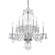 Traditional Crystal Ten Light Chandelier in Polished Chrome (60|5080-CH-CL-S)