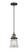 Franklin Restoration One Light Mini Pendant in Black Antique Brass (405|201CSW-BAB-G182S)