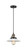Franklin Restoration LED Mini Pendant in Black Antique Brass (405|201CSW-BAB-G1-LED)
