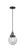 Franklin Restoration One Light Mini Pendant in Black Antique Brass (405|201CSW-BAB-G204-6)