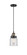Franklin Restoration One Light Mini Pendant in Black Antique Brass (405|201CSW-BAB-G52)
