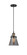 Franklin Restoration LED Mini Pendant in Black Antique Brass (405|201CSW-BAB-G63-LED)