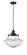 Franklin Restoration One Light Mini Pendant in Matte Black (405|201CSW-BK-G544)