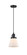 Franklin Restoration One Light Mini Pendant in Matte Black (405|201CSW-BK-G61)