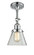 Franklin Restoration One Light Semi-Flush Mount in Polished Chrome (405|201F-PC-G62)