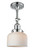 Franklin Restoration One Light Semi-Flush Mount in Polished Chrome (405|201F-PC-G71)