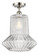 Ballston One Light Semi-Flush Mount in Polished Nickel (405|516-1C-PN-G212)