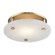 Croton LED Flush Mount in Aged Brass (70|4712-AGB)