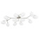 Wagner 12 Light Semi Flush Mount in Polished Nickel (70|5559-PN)