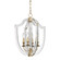 Arietta Four Light Pendant in Aged Brass (70|6516-AGB)