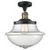 Franklin Restoration LED Semi-Flush Mount in Black Antique Brass (405|517-1CH-BAB-G544-LED)
