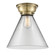 Franklin Restoration LED Flush Mount in Antique Brass (405|623-1F-AB-G42-L-LED)