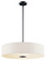 Three Light Pendant in Black (12|42122BK)