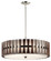 Cirus Five Light Pendant/Semi Flush in Auburn Stained (12|43754AUB)