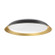 Jasper LED Flush Mount in Black/Gold (347|FM43423-BK/GD)