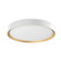 Essex LED Flush Mount in White/Gold (347|FM43920-WH/GD)