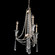 Barcelona Three Light Chandelier in Transcend Silver (137|270C03TR)