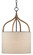 Dunning One Light Pendant in Blacksmith/Natural (142|9000-0445)