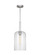 Monroe One Light Pendant in Polished Nickel (454|KSP1051PNGW)