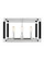 Hadley Four Light Flush Mount in Polished Nickel (454|LF1034PN)