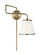 Esther One Light Wall Sconce in Time Worn Brass (454|LW1081TWB)