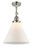 Franklin Restoration LED Semi-Flush Mount in Polished Nickel (405|201F-PN-G41-L)