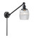 Franklin Restoration LED Swing Arm Lamp in Matte Black (405|237-BK-G302-LED)