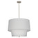 Decker Three Light Pendant in Polished Nickel (165|PG138)