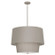 Decker Three Light Pendant in Polished Nickel (165|SG138)