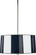 Penelope Three Light Pendant in Polished Nickel (165|S808)