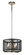 Titus Four Light Pendant/Semi Flush in Polished Nickel (12|43713PN)