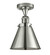 Franklin Restoration LED Semi-Flush Mount in Polished Nickel (405|517-1CH-PN-M13-PN-LED)