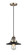Franklin Restoration LED Mini Pendant in Antique Brass (405|201CSW-AB-M6-LED)