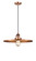 Franklin Restoration LED Mini Pendant in Antique Copper (405|201CSW-AC-MFR-AC-16-LED)