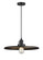 Franklin Restoration LED Mini Pendant in Matte Black (405|201CSW-BK-MFR-BK-16-LED)